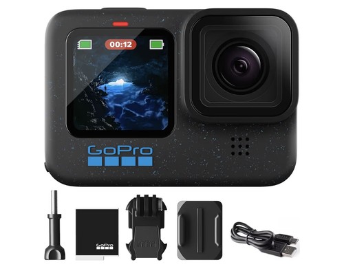 Gopro hero12 black action - black, 5k